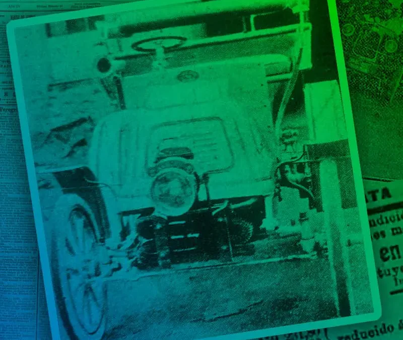 El primer automóvil de Euskadi se hizo en Vitoria y logró una medalla de oro a la innovación