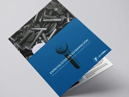 Diseño gráfico industrial en Bizkaia para empresas de estampación y forja | Proyecto NEW FEPA
