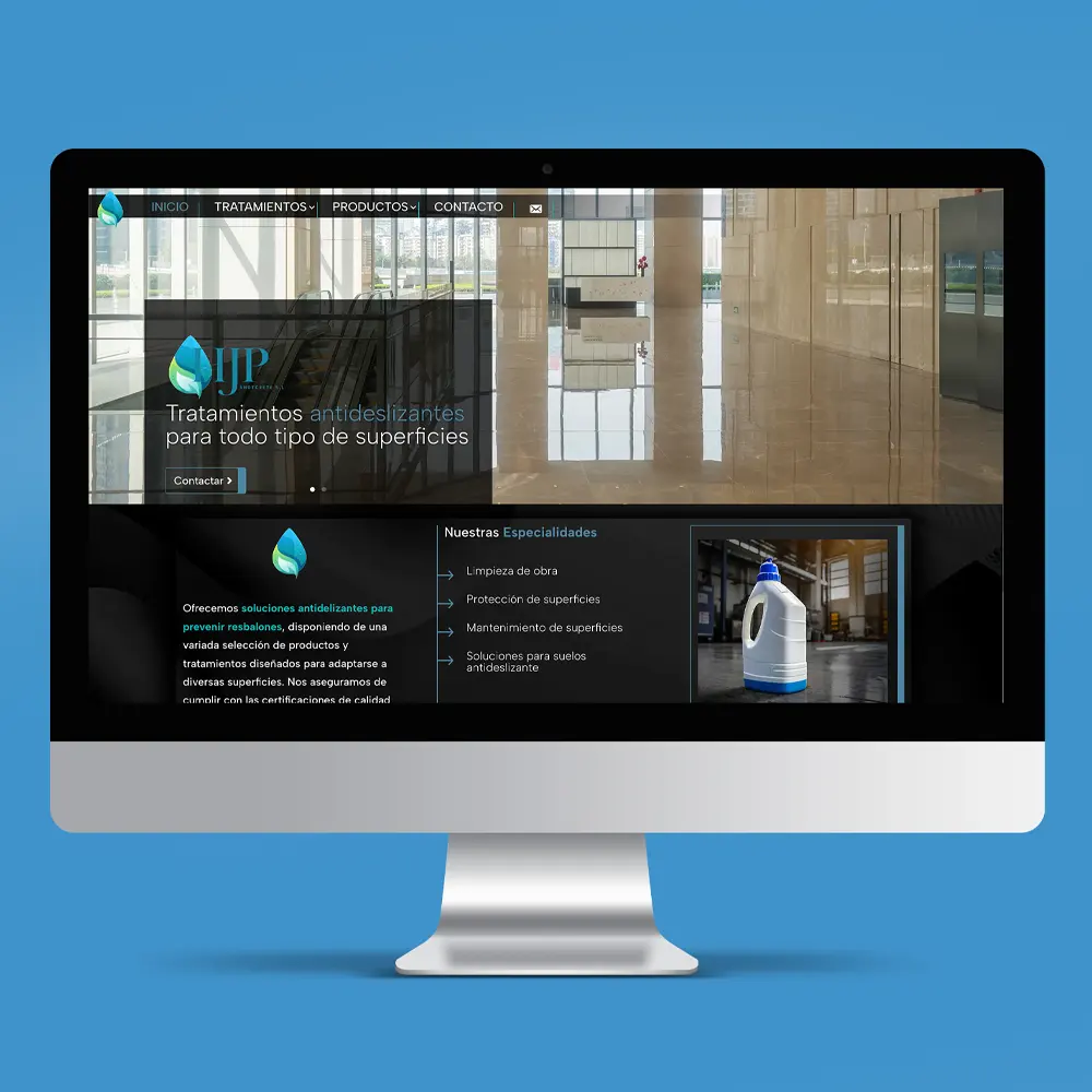 Diseño web para empresa de productos químicos: El caso de éxito de HJP Químicos