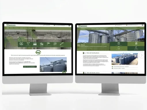 Diseño web industrial para ingeniería agroindustrial | Mendisa
